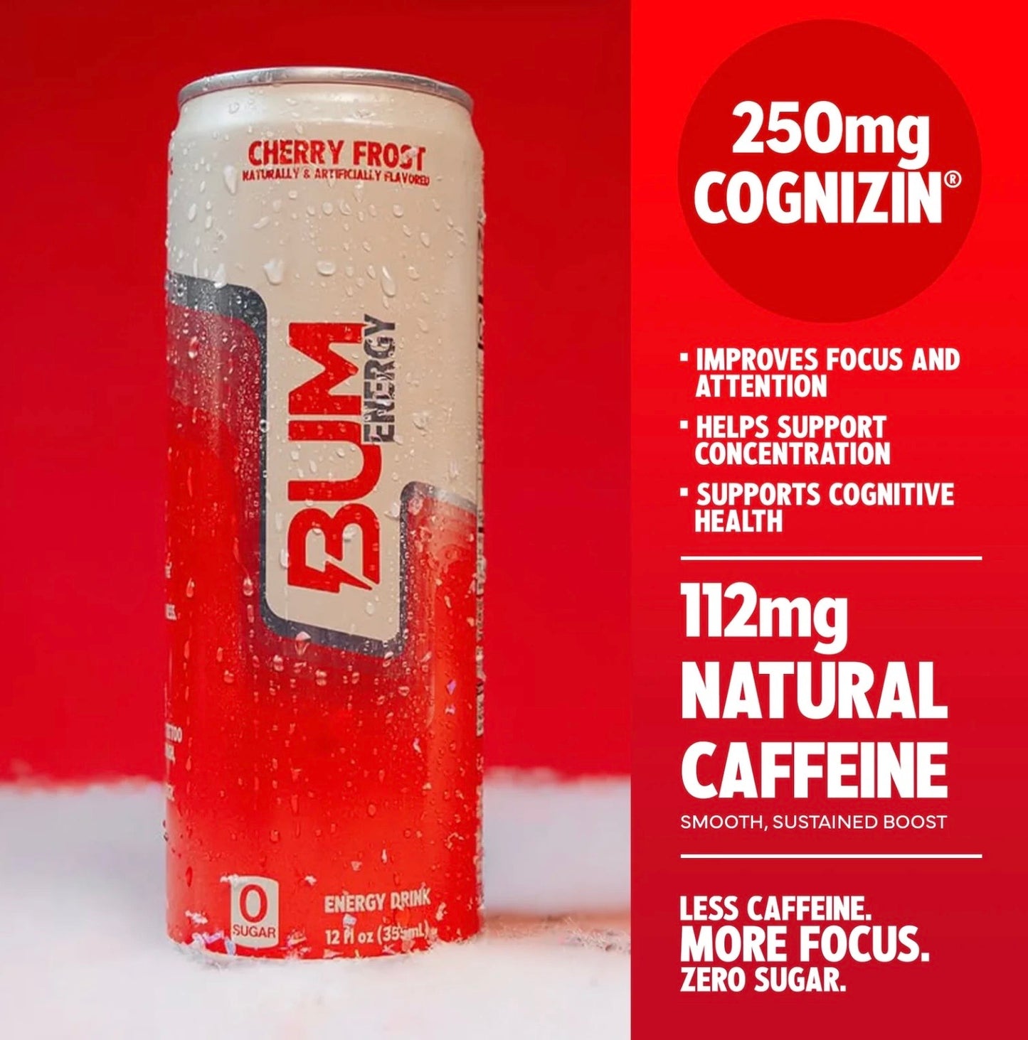 Drinks - BUM Energy, Cherry Frost