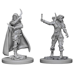 Deep Cuts Unpainted Miniatures: W01 - Human Female Rogue