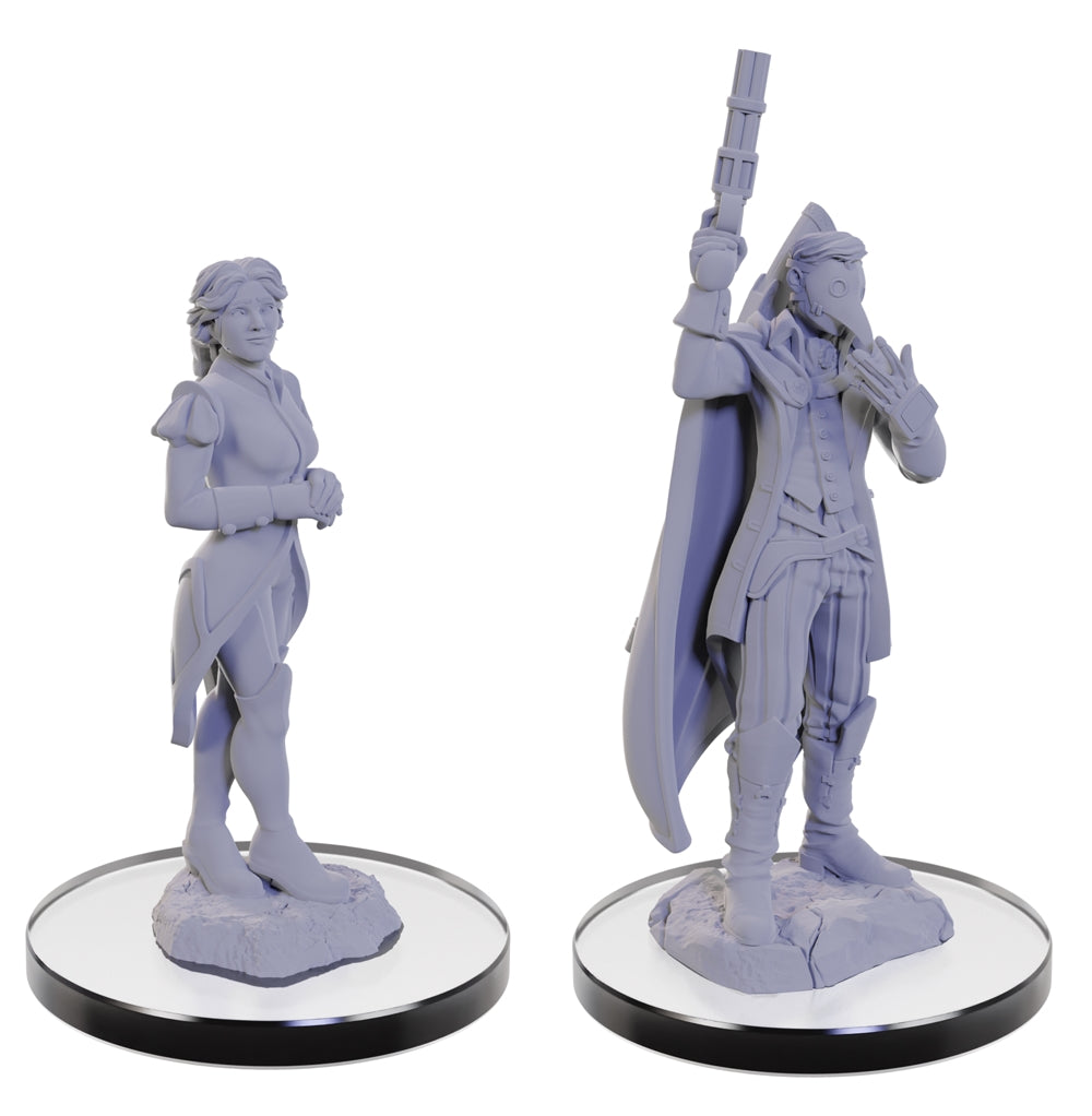 Critical Role Unpainted Miniatures: W05 Percival & Cassandra de Rolo