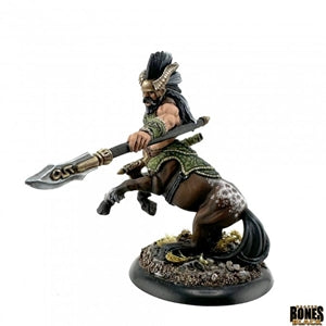 Reaper Bones Black - Centaur Chieftain