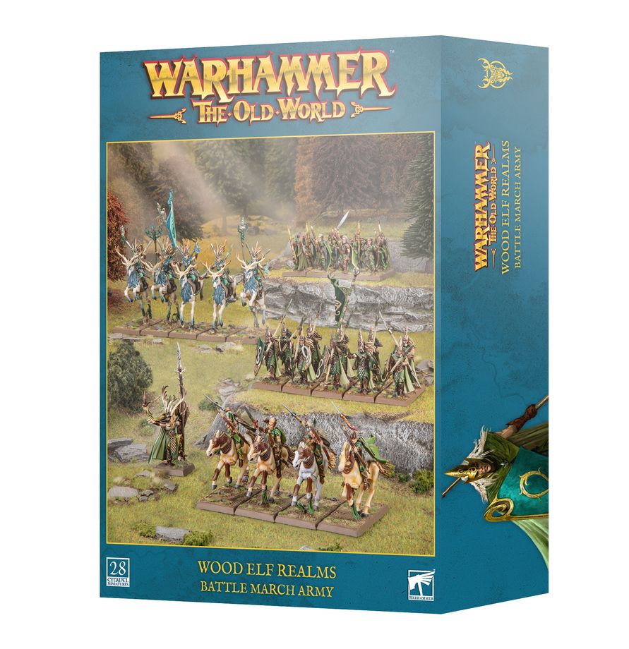 Warhammer The Old World - Wood Elf Realms: Battle March Army