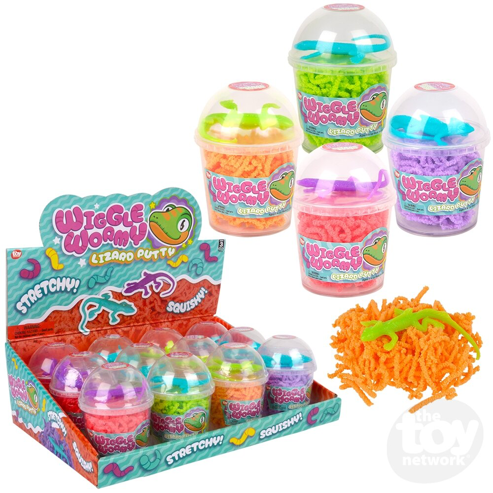 Wiggle Wormy Lizard Putty (1)