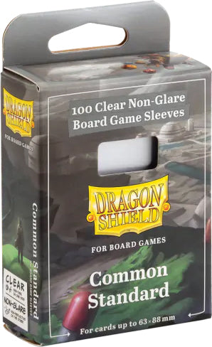 Dragon Shields: (100) Common Standard Board Game Sleeves (63mm x 88mm) – Not Just Gamin'