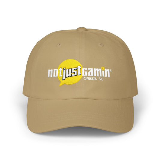 Not Just Gamin' Embroidered Casual Baseball Hat