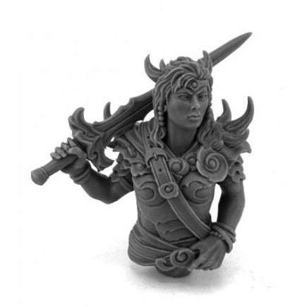 Bones Legends: Meridh, Female Warrior (Bust)