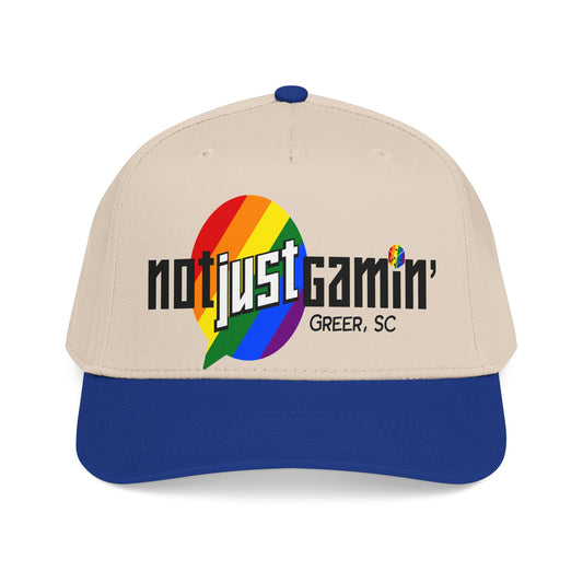 Not Just Gamín' Pride Baseball Cap