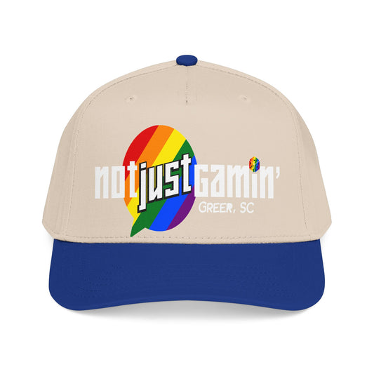 Not Just Gamín' Pride Baseball Cap