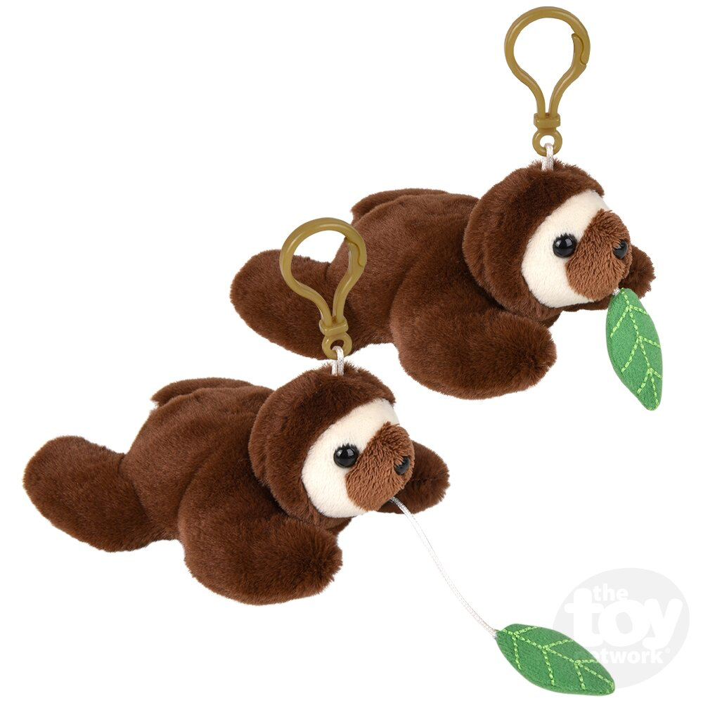 Mighty Quakes Sloth Backpack Clip