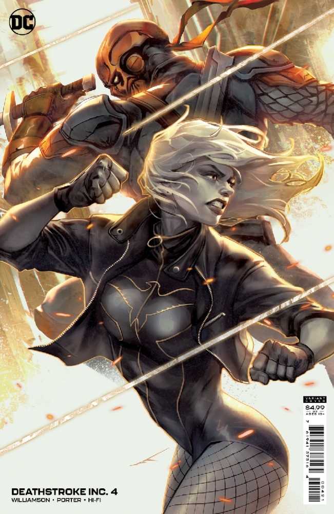 Deathstroke Inc #4 Cover B Ivan Tao Card Stock Variant