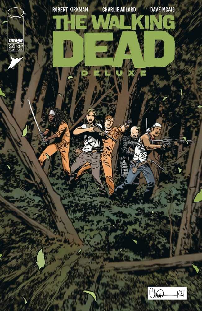 Walking Dead Deluxe #34 Cover D Adlard (Mature)