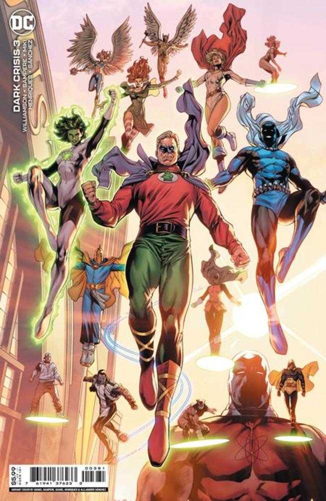Dark Crisis #3 (Of 7) Cover H Daniel Sampere JSA Card Stock Variant