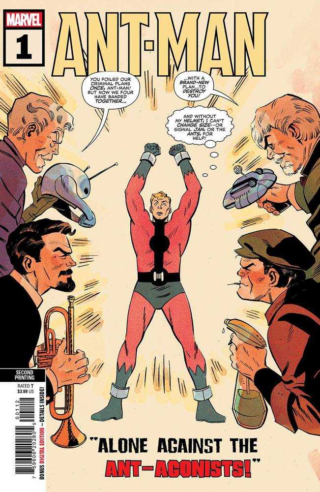 Ant Man #1 (Of 4) 2nd Printing Reilly Variant