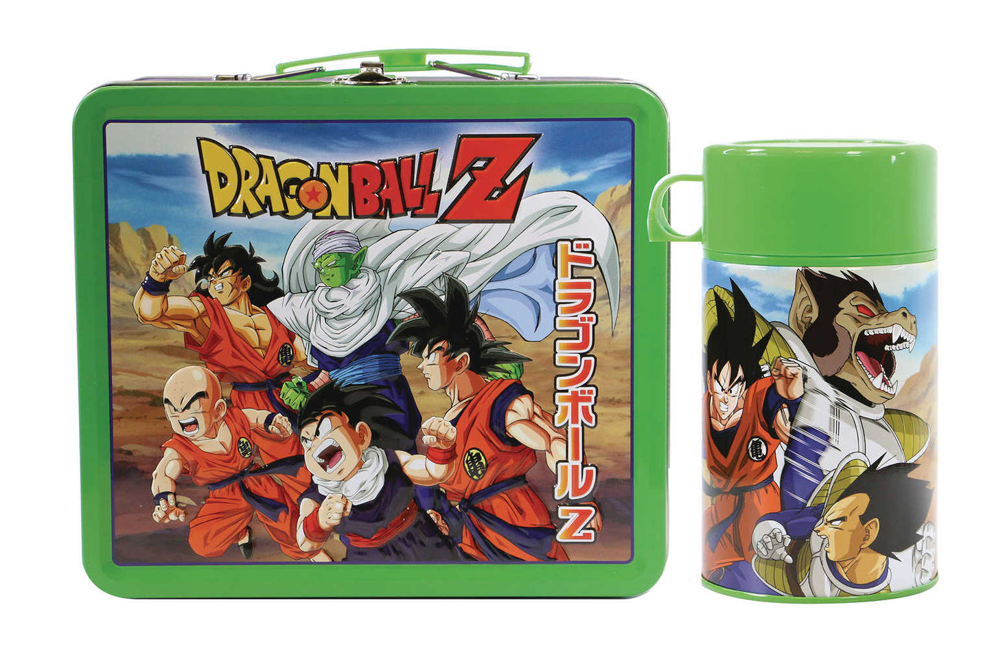 Tin Titans Dbz Saiyan Saga Previews Exclusive Lunch Box W Beverage Container