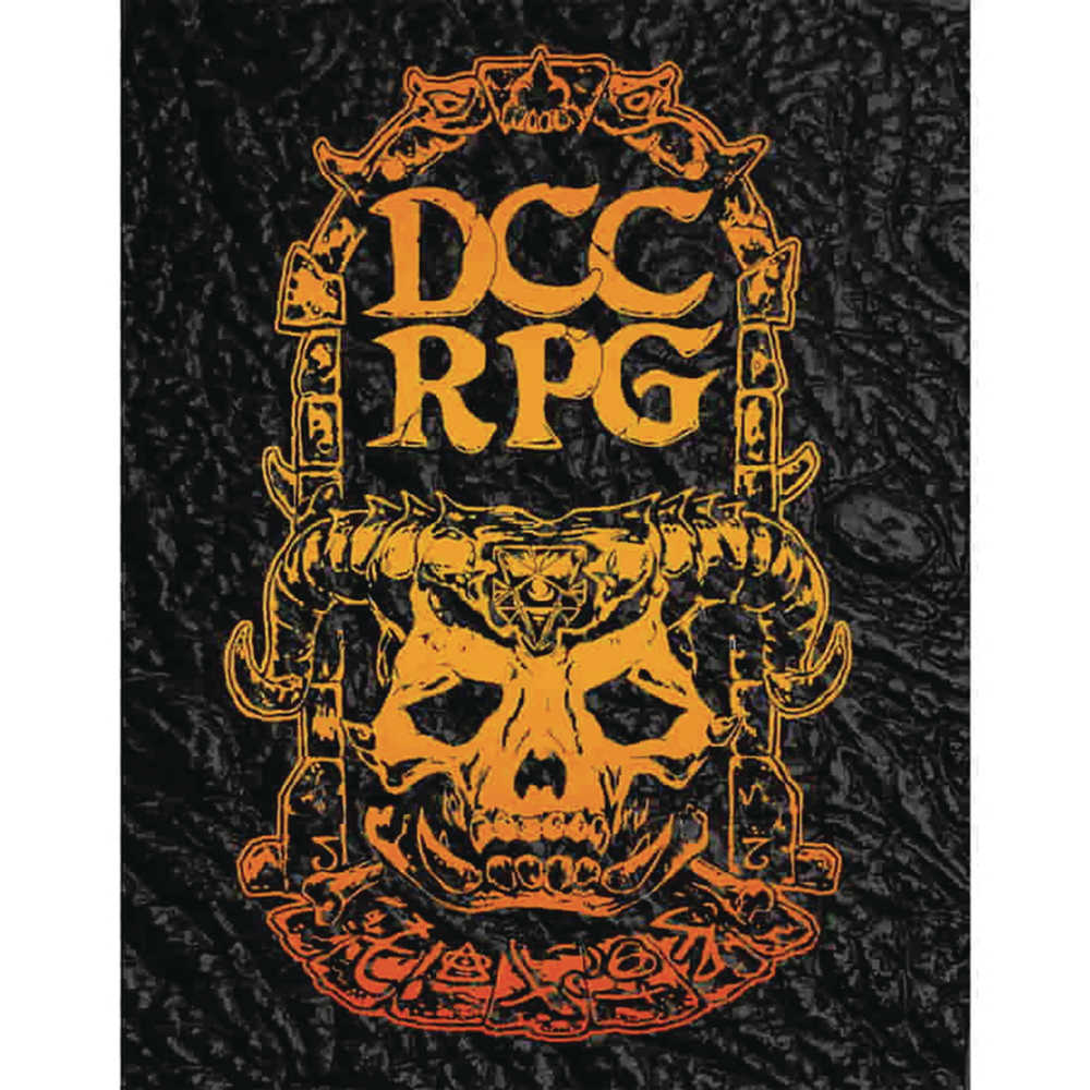 Dcc Role Playing Game Core Rulebook Demon Skull Monster Hide Edition Hardcover