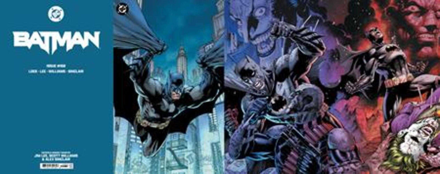 Batman #158 Cover J Jim Lee & Scott Williams Connecting Gatefold Card Stock Variant