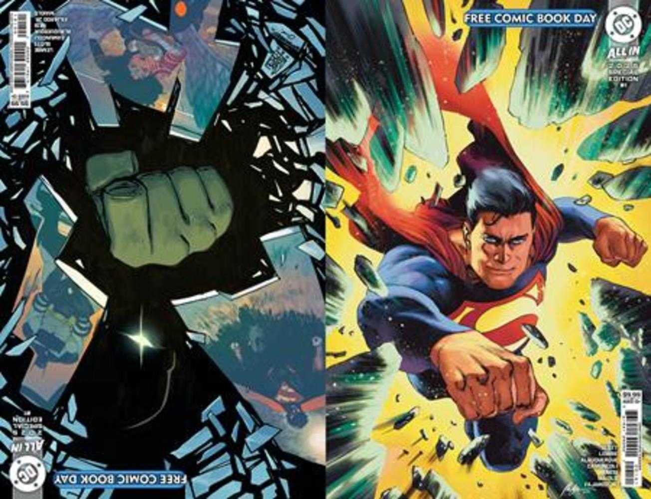 Free Comic Book Day 2025 - DC All In Absolute Universe 2025 Free Comic Book Day Special Edition Foil Variant