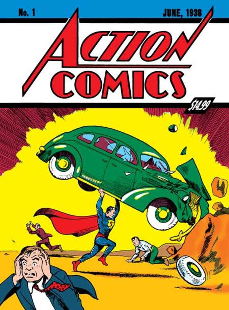 Superman Day 2025 - Action Comics #1 Golden Age Sized Facsimile Edition Cover C Joe Shuster Foil Variant