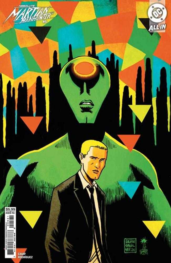 Absolute Martian Manhunter #5 (Of 12) Cover B Francesco Francavilla Card Stock Variant