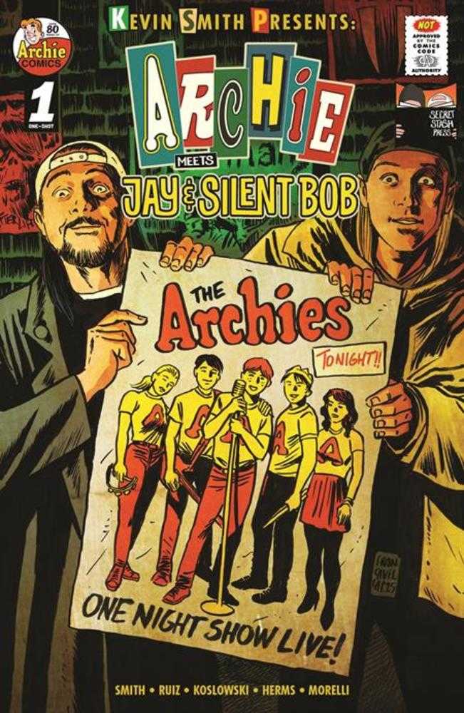 Archie Meets Jay & Bob One Shot Cover J Francavilla Foil (Mature)