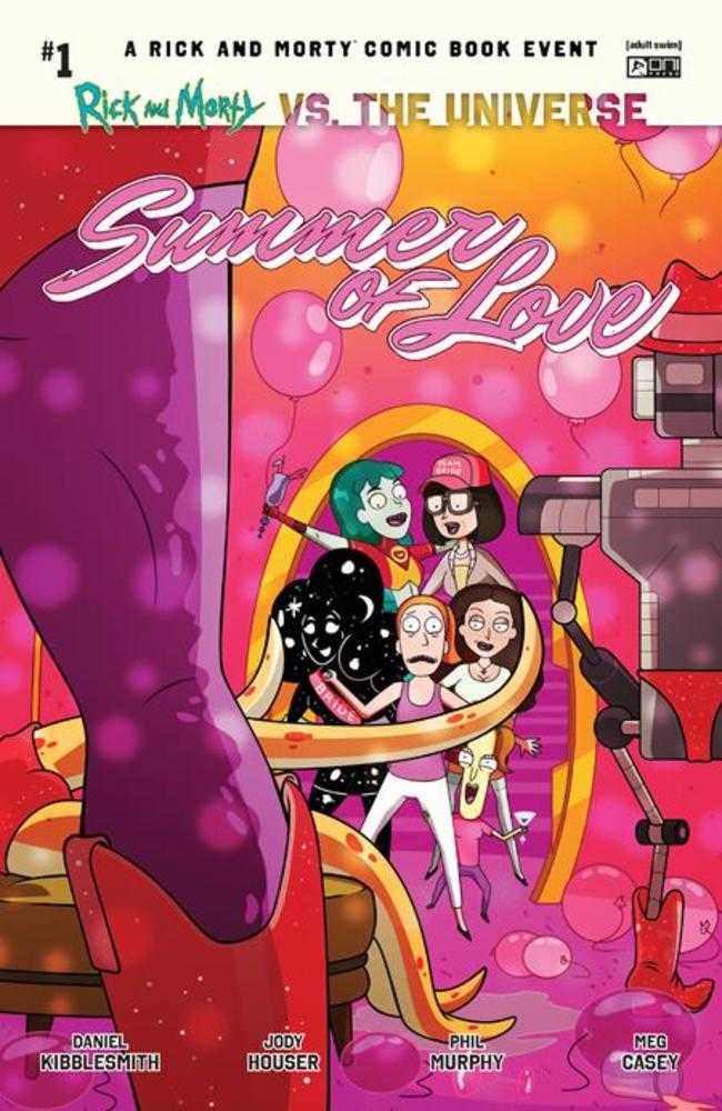 Rick And Morty vs The Universe Summer Of Love #1 (One Shot) Cover B Phil Murphy Variant