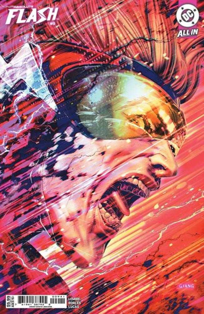 Absolute Flash #9 Cover B John Giang Card Stock Variant