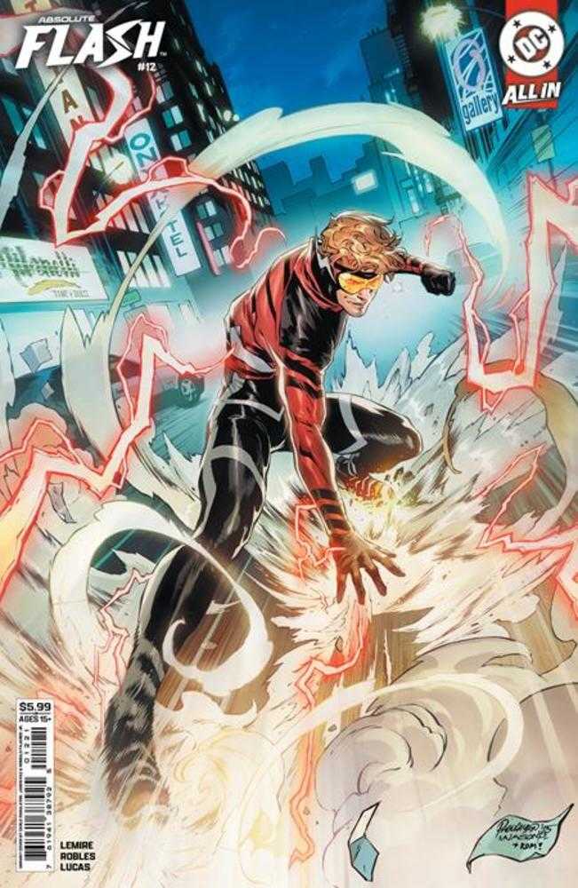 Absolute Flash #12 Cover B Carlo Pagulayan Card Stock Variant