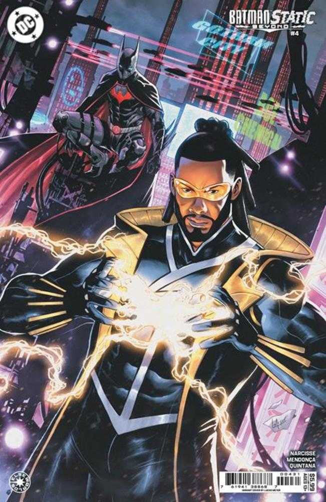 Batman Static Beyond #4 (Of 6) Cover C Lucas Meyer Card Stock Variant
