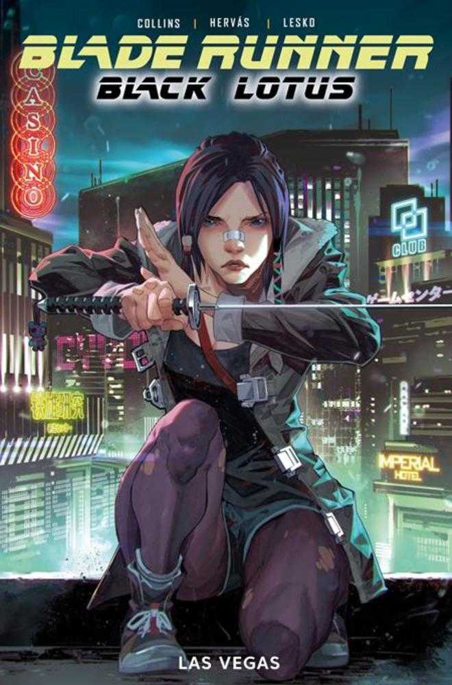 Blade Runner Black Lotus Las Vegas TPB Volume 01 Direct Market Edition Kael Ngu Cover