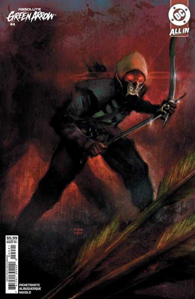 Absolute Green Arrow #4 (Of 6) Cover B Martin Simmonds Card Stock Variant