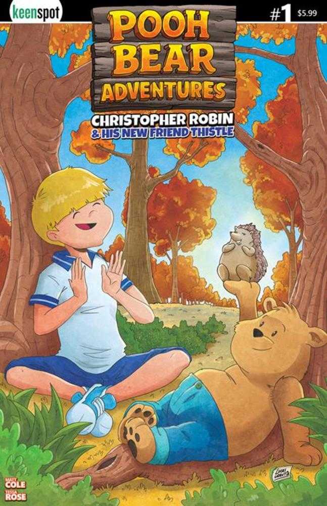 Pooh Bear Adventures Christopher Robin & His New Friend Thistle #1 (One Shot) Cover C Lucas Urrutia Variant