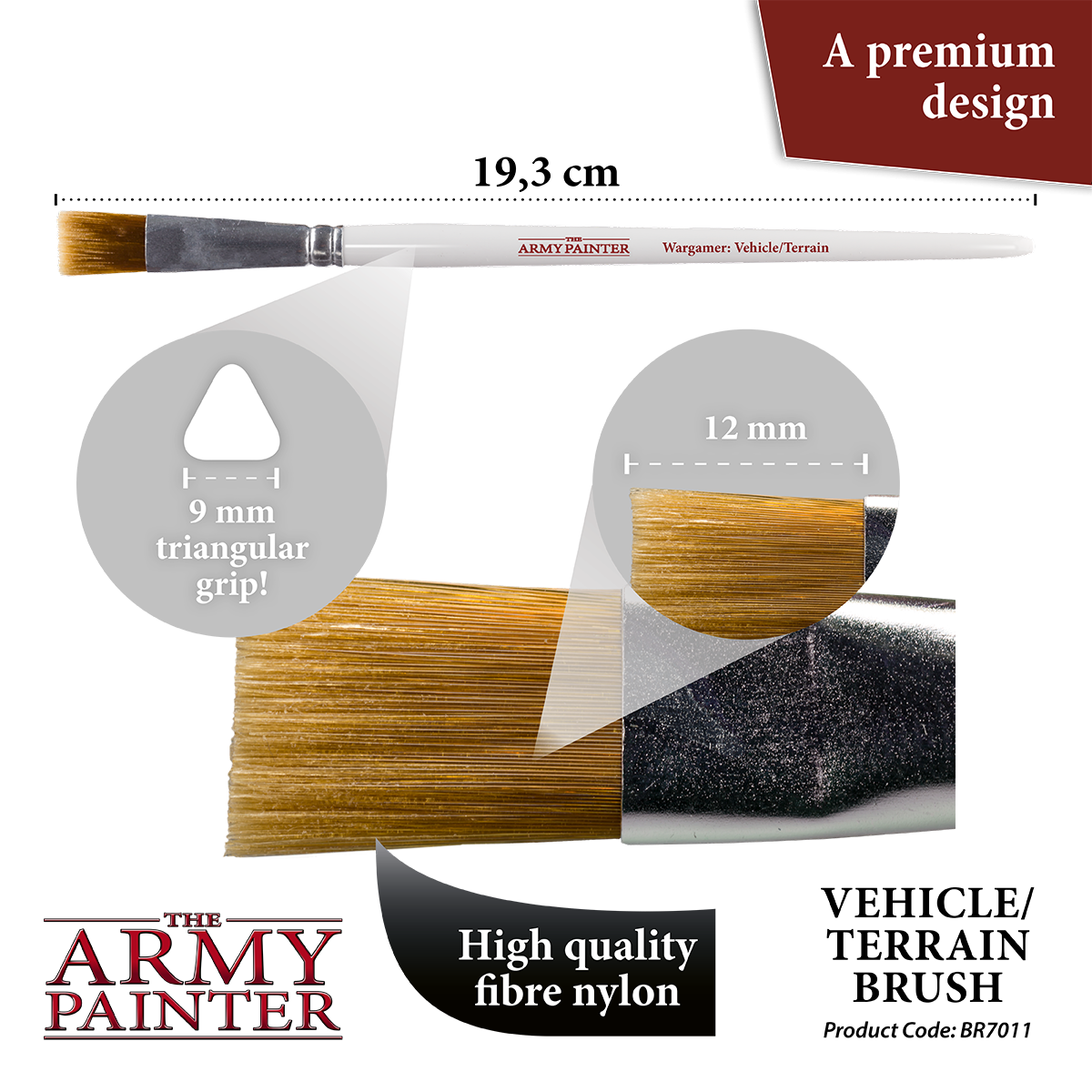 The Army Painter - Wargamer: Vehicle Brush