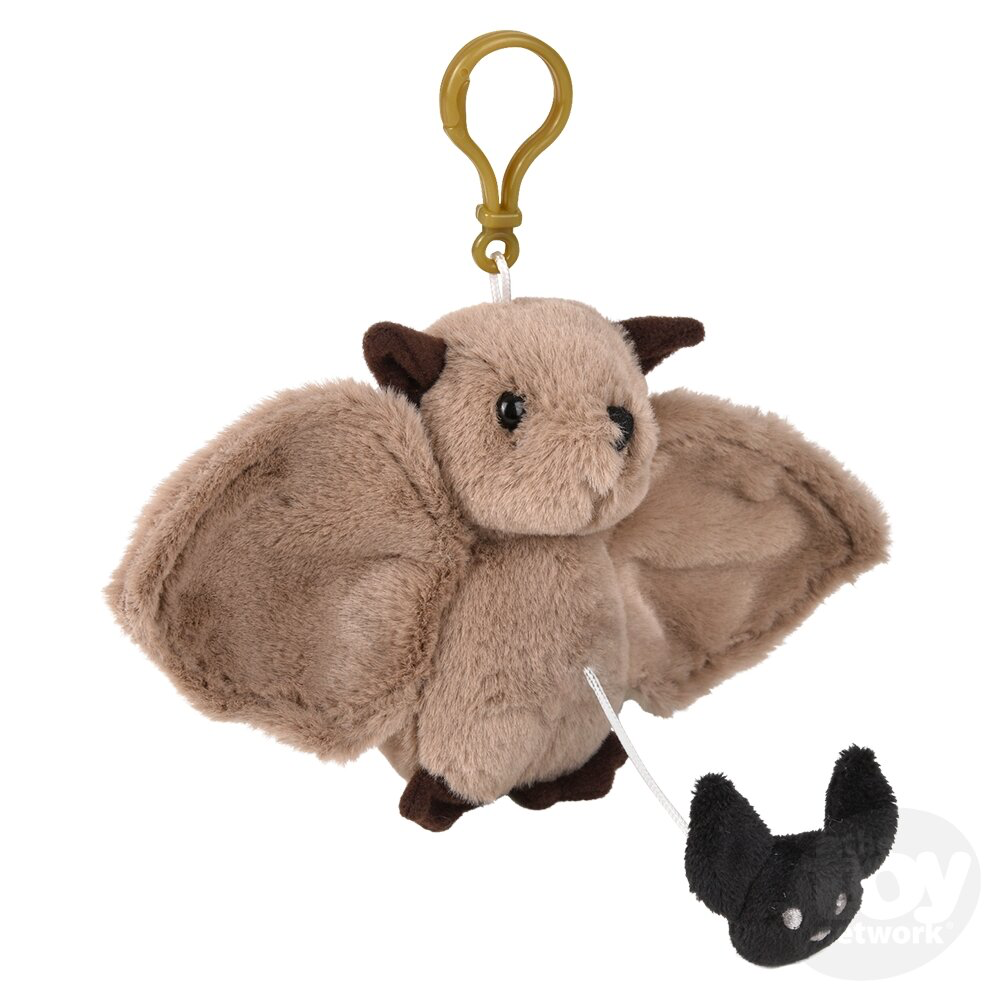 Mighty Quakes Bat Backpack Clip