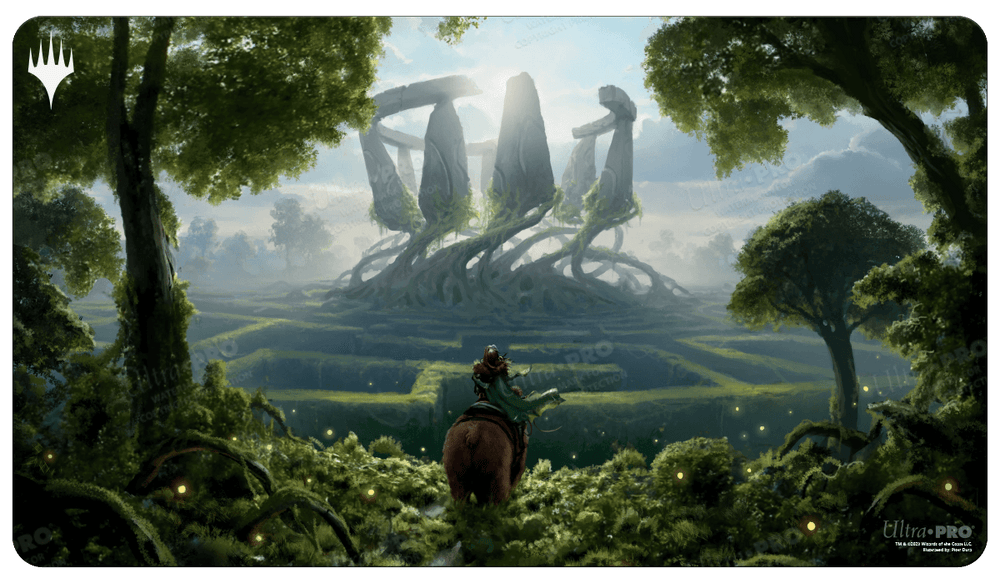 Wilds of Eldraine Virtue of Strength Standard Gaming Playmat for Magic: The Gathering