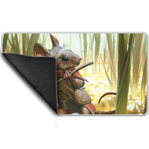 MTG - Playmat, Bloomburrow Swords to Plowshares Stitched Edge