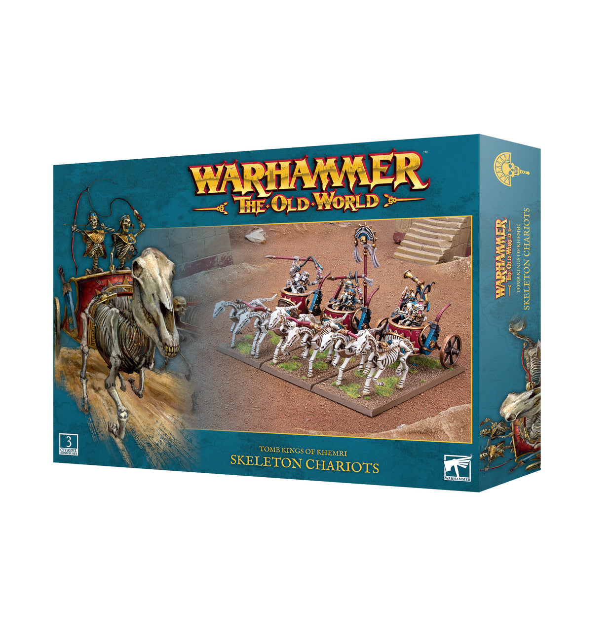 Warhammer The Old World - Tomb Kings Of Khemri Skeleton Chariots