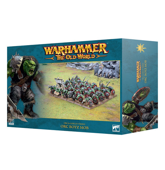 Warhammer The Old World - Orc & Goblin Tribes, Orc Boyz Mob