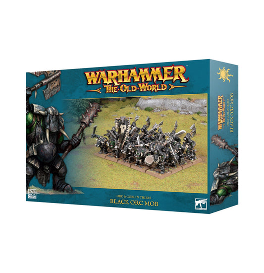 Warhammer The Old World - Orc & Goblin Tribes, Black Orc Mob