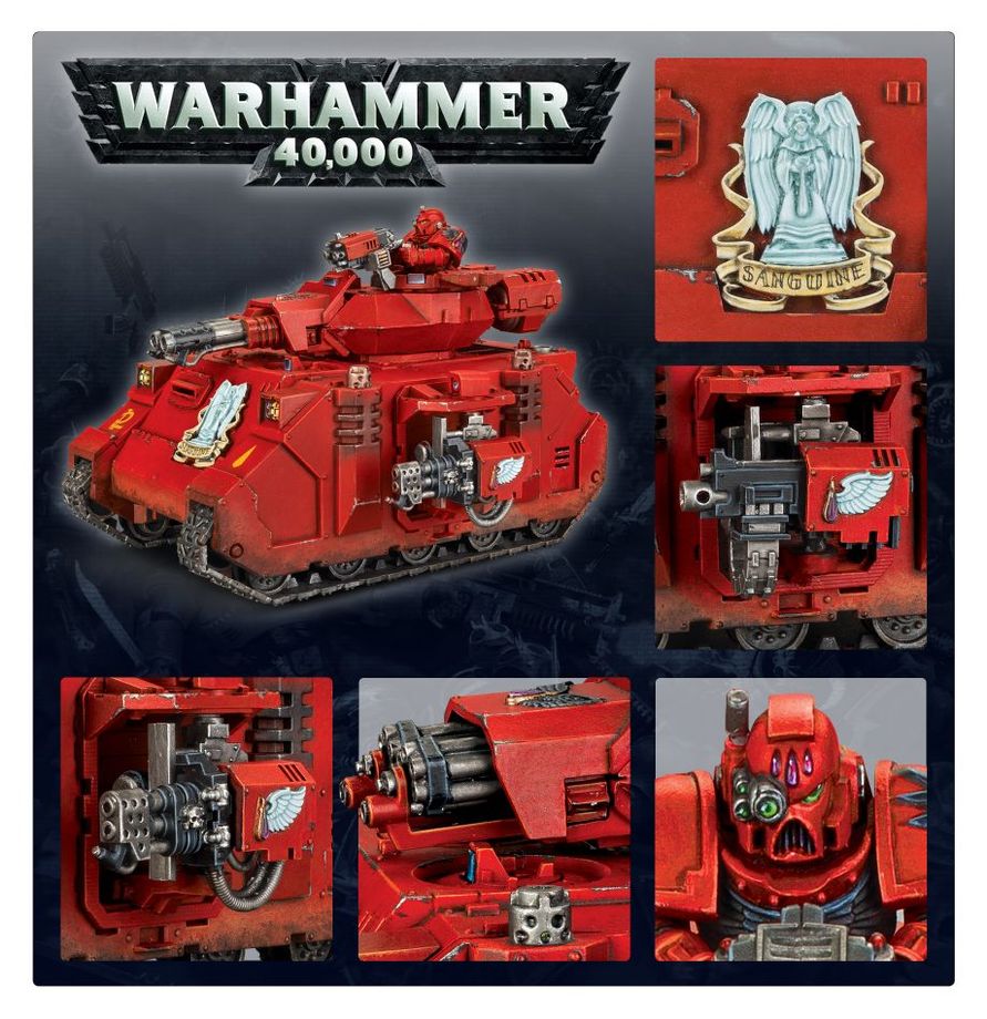 40K - Blood Angels, Baal Predator