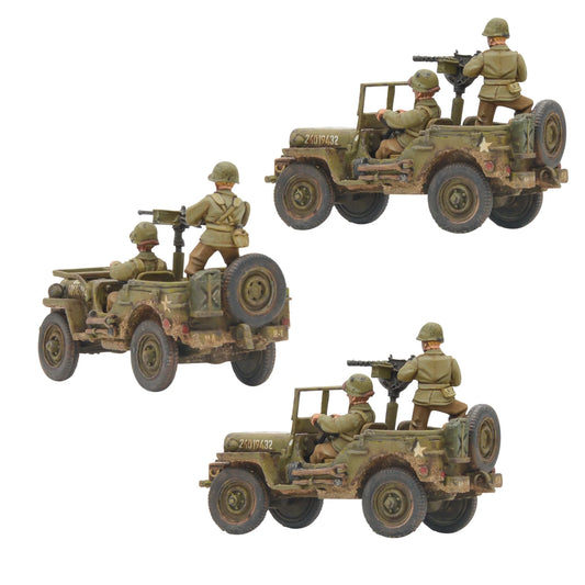 Bolt Action: Go Everywhere! US Jeep Armoured Platoon