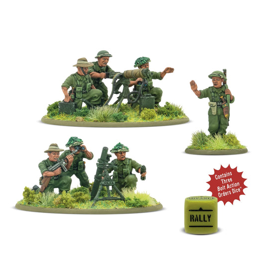 Bolt Action: Gurkha Heavy Weapons Platoon