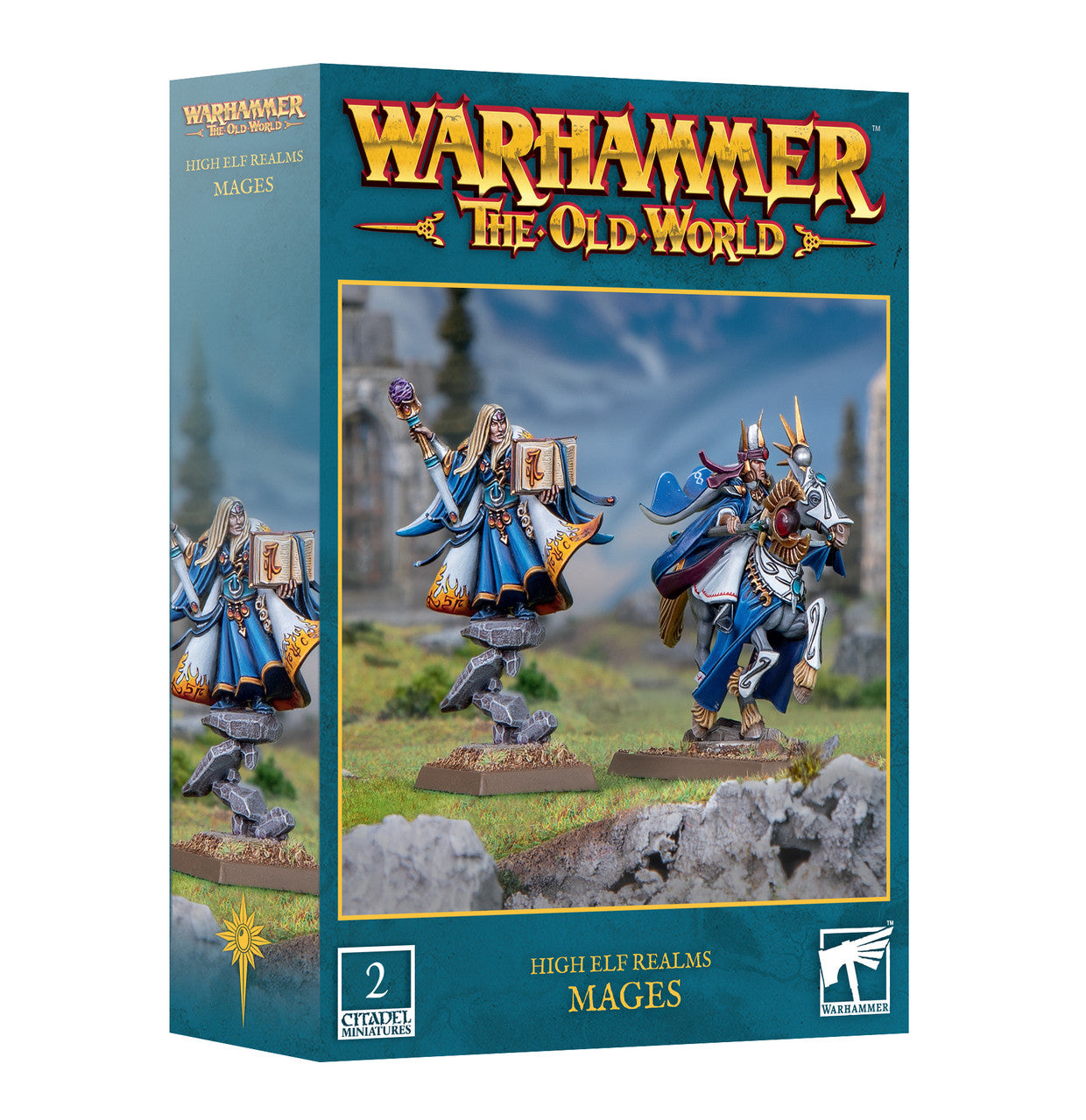 Warhammer The Old World - High Elves, Mages
