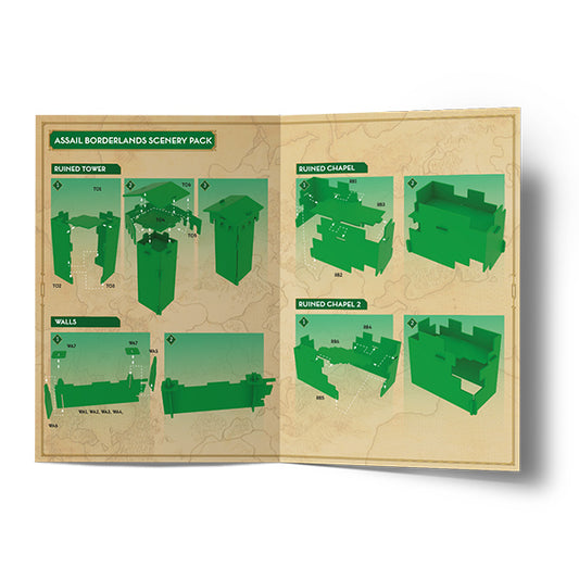 Warcrow: Scenery- Assail Borderlands Scenery Pack