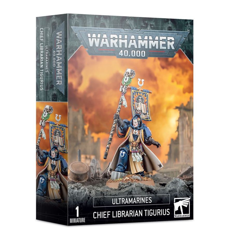 Warhammer 40K - Ultramarines, Chief Librarian Tigurius