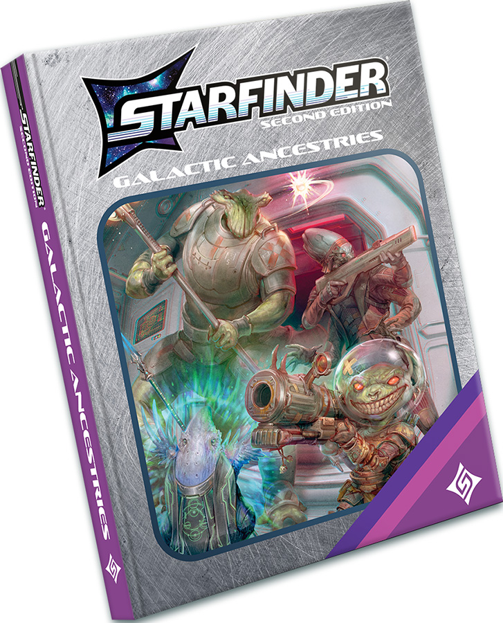 STARFINDER 2E GALACTIC ANCESTRIES HARDCOVER (RETAILER EXCLUSIVE COVER EDITION) (S2)