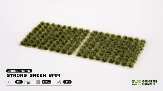 Strong Green 6mm Wild Small Tufts