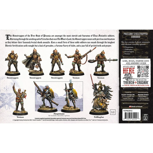 Trench Crusade: The Prussian Stosstruppen Warband