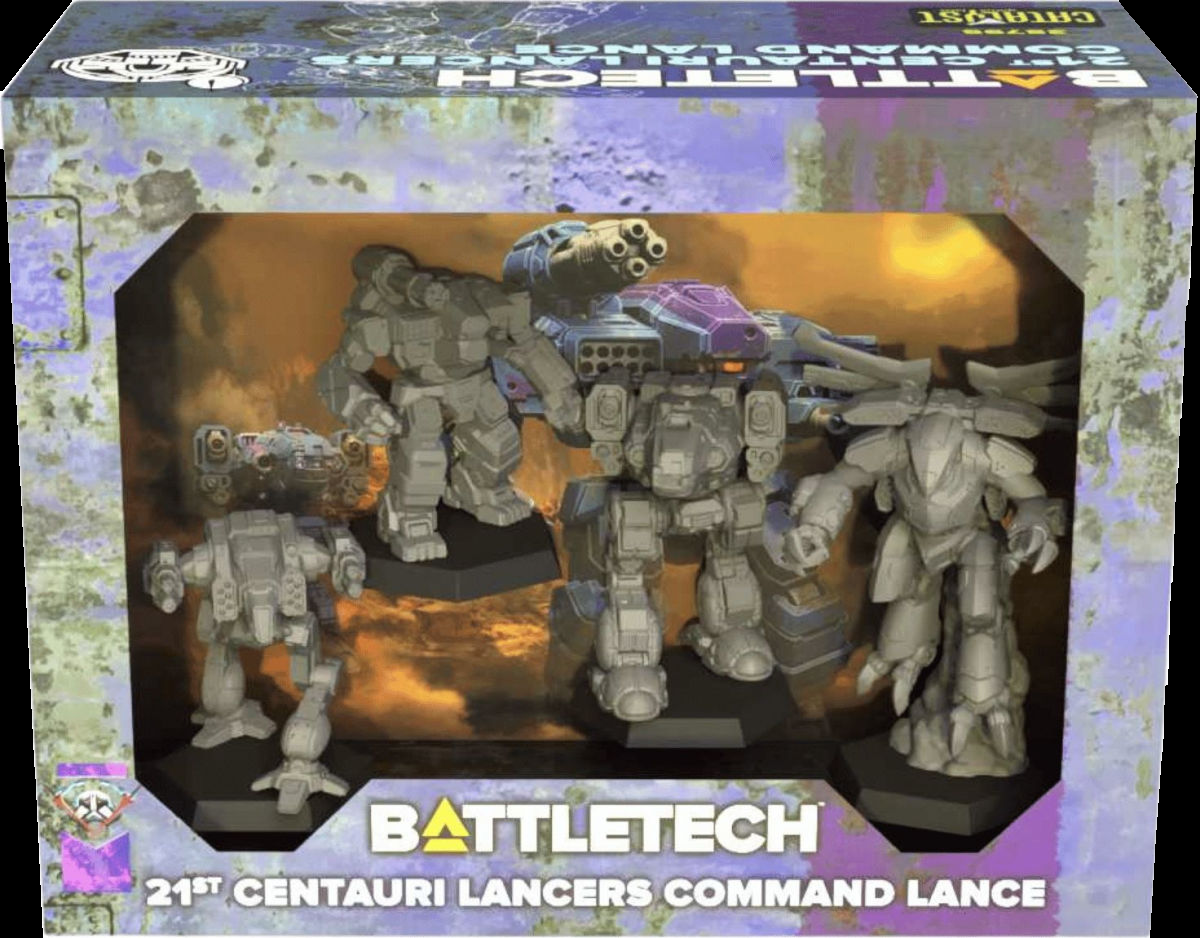 Battletech - 21st Centauri Lancers Command Lance