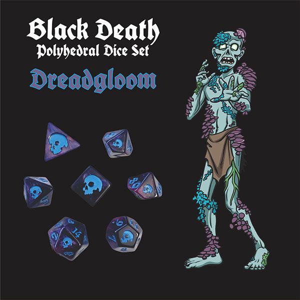 Black Death: Dreadgloom 7-Die Set