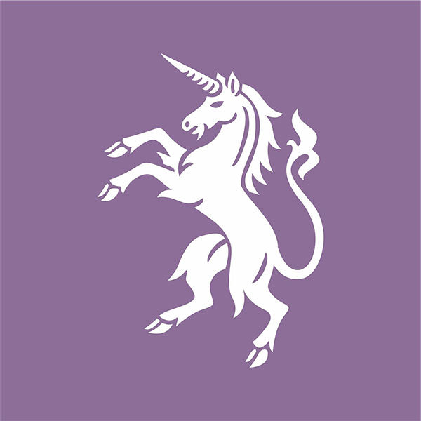 Unicorn Heraldry Dice Bag