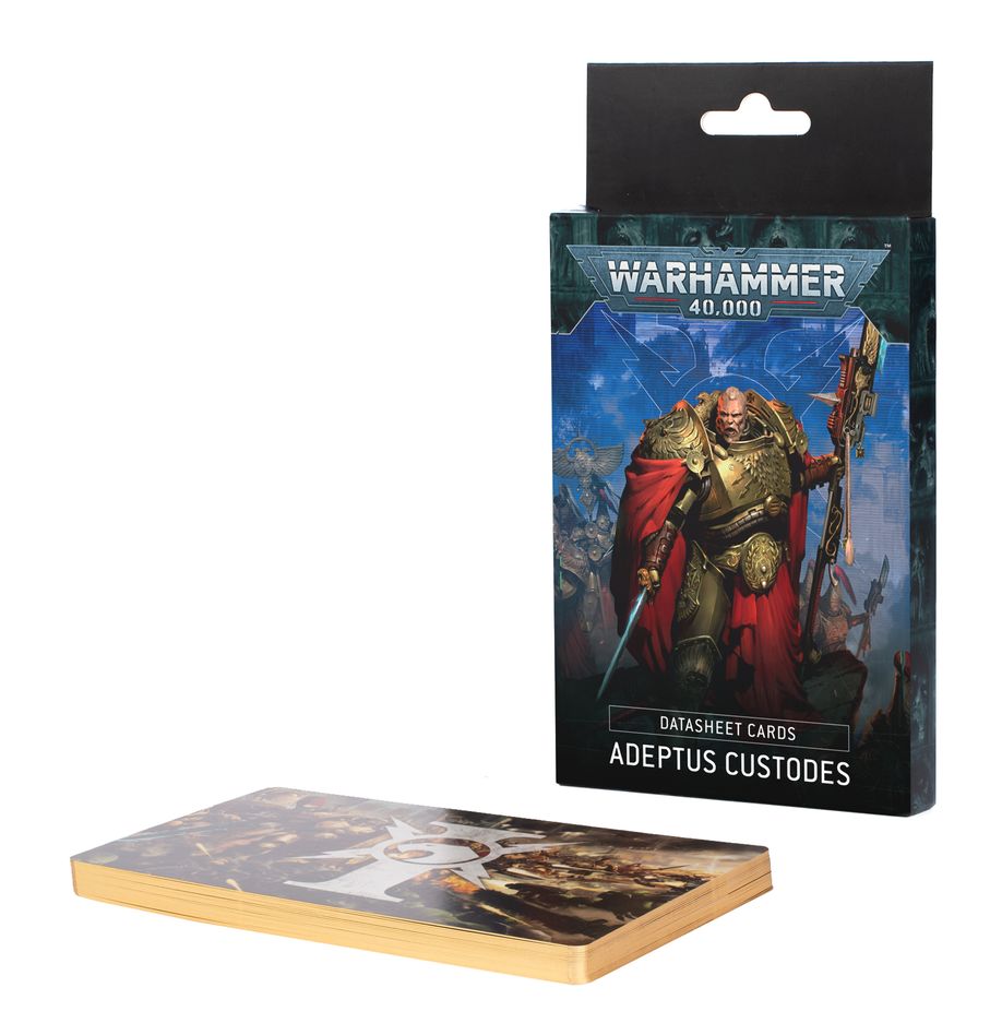 40K - Adeptus Custodes Data Cards (2024)